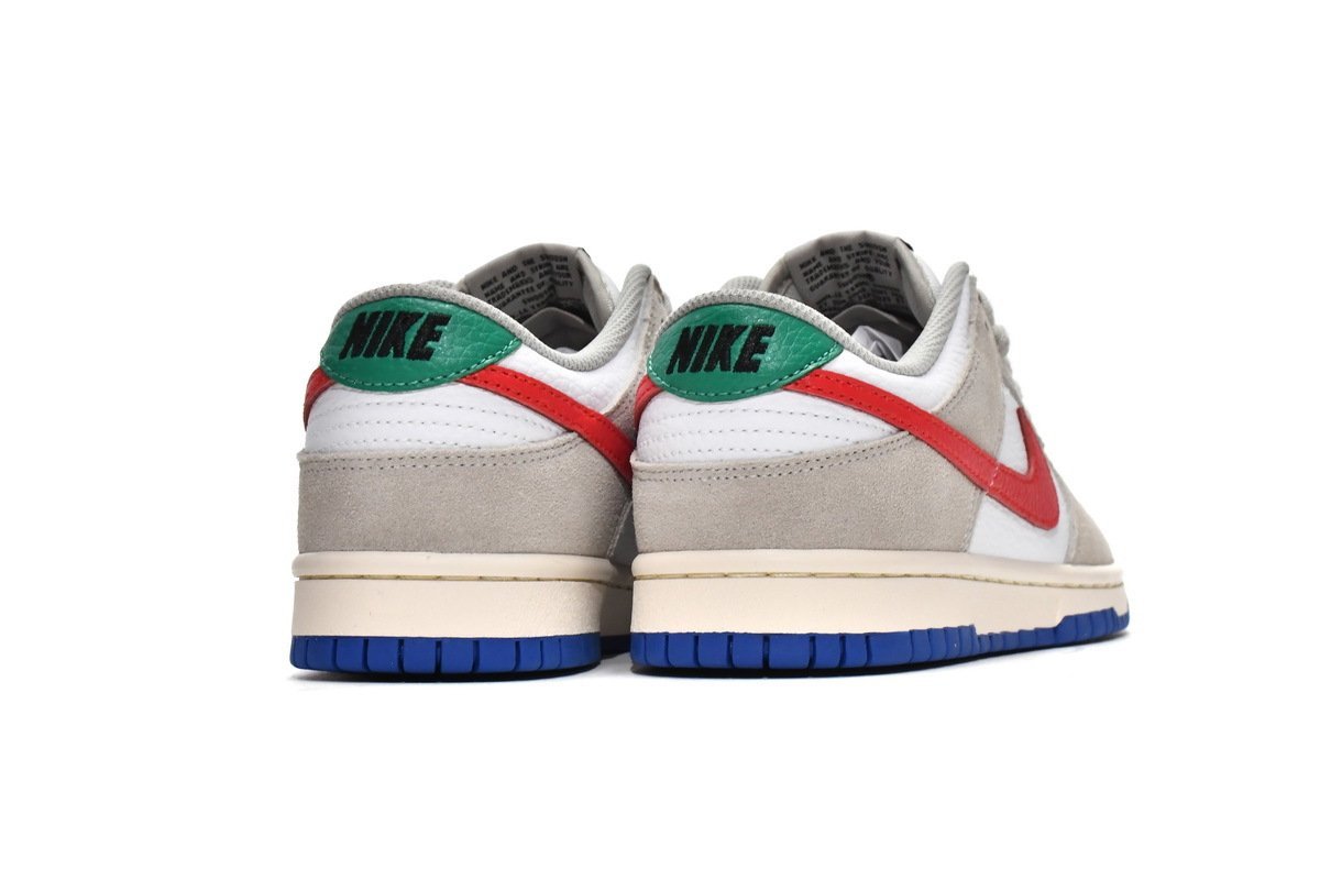 Nike Dunk Low Light Iron Ore Red Blue - Image 14