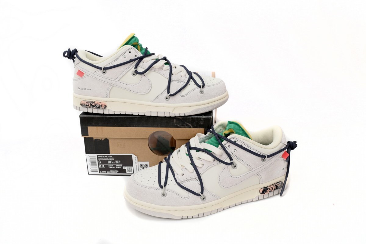 Nike Dunk Low Off-White Lot 20 - Image 14