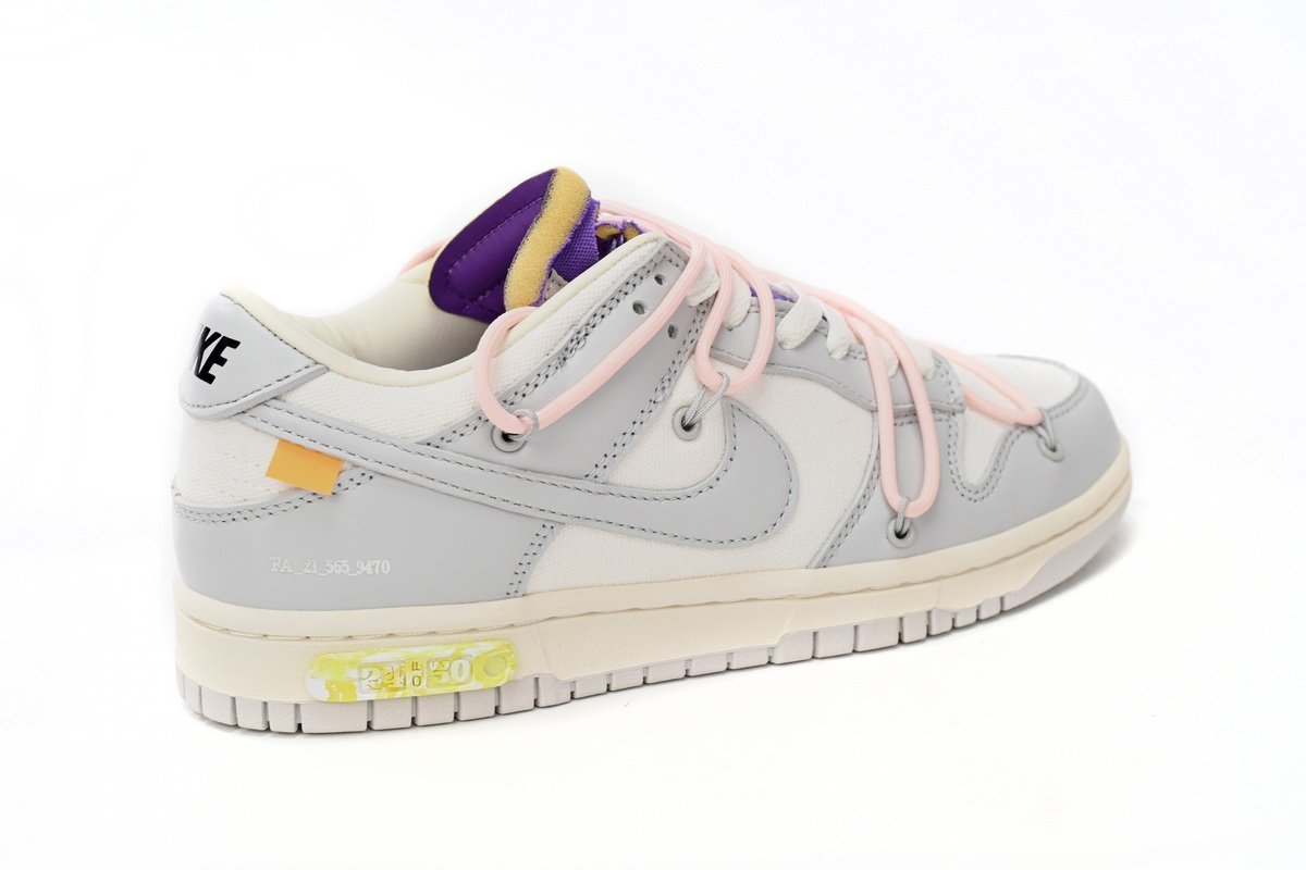 Nike Dunk Low Off-White Lot 24 - Image 3