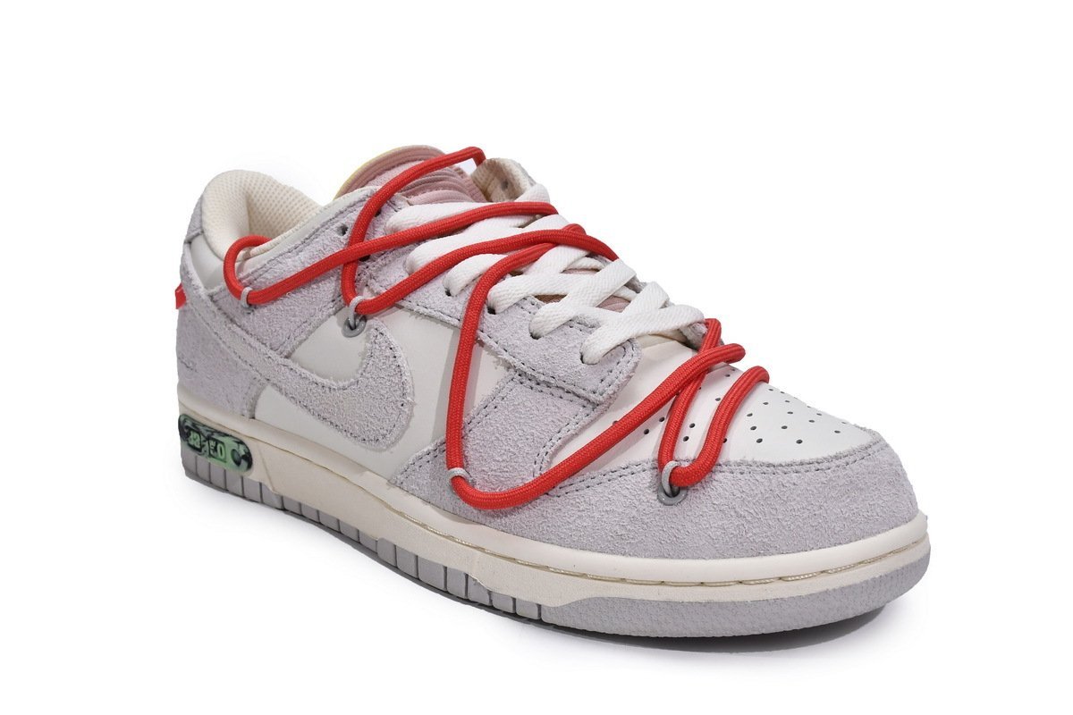 Nike Dunk Low Off-White Lot 33 - Image 6