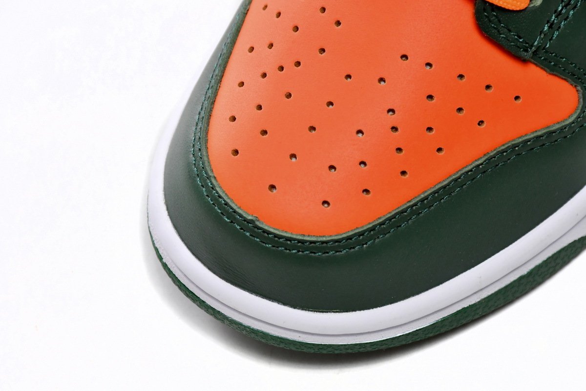 Nike Dunk Low OranGreen - Image 3