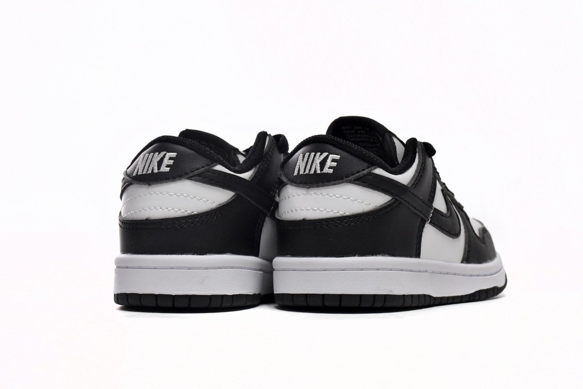 Nike Dunk Low Retro White Black Panda(Kids) - Image 4