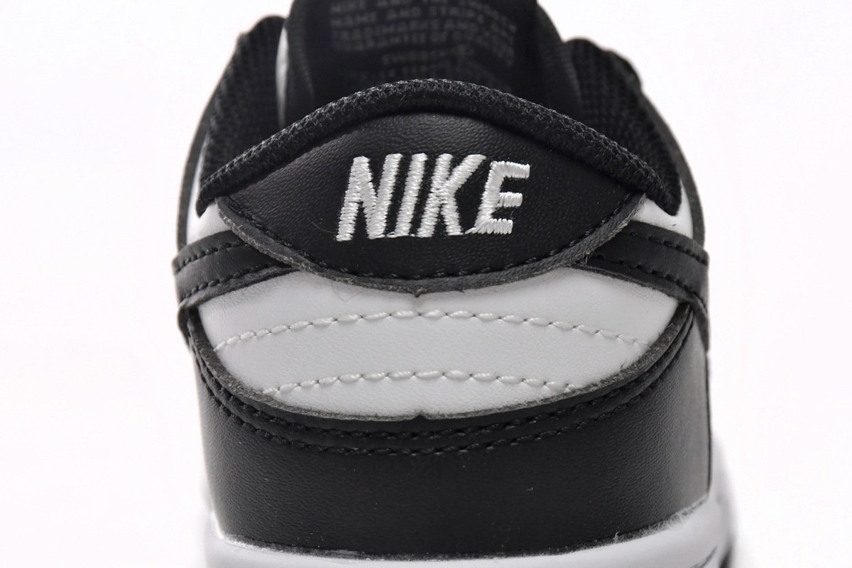 Nike Dunk Low Retro White Black Panda(Kids) - Image 12
