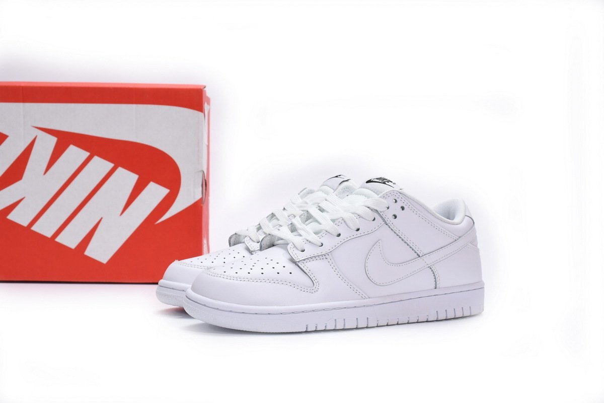 Nike Dunk Low Triple White (2021) (W)? - Image 10