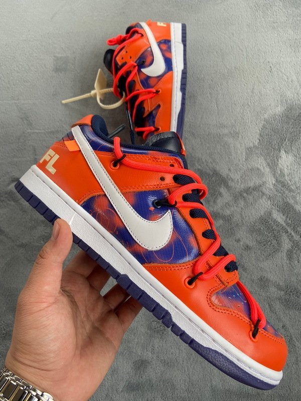 Nike Off White x Futura x Dunk Low SB UNC - Image 4