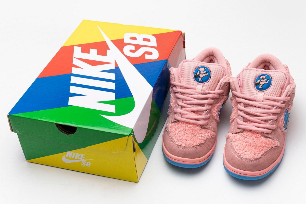Nike SB Dunk Low Grateful Dead Pink Bear - Image 13