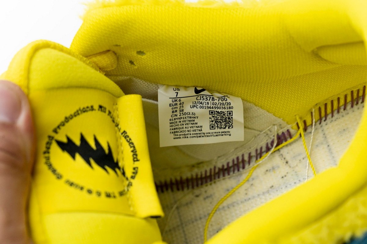 Nike SB Dunk Low Grateful Dead Yellow Bear - Image 12