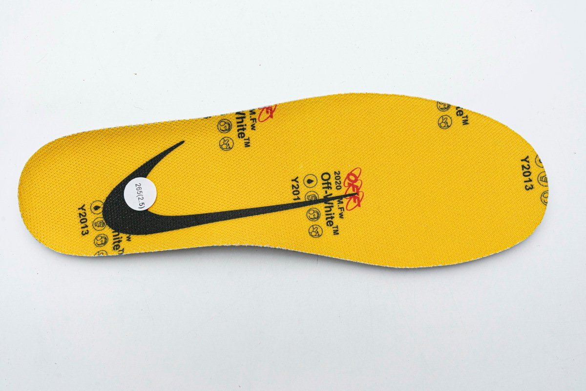 Nike SB Dunk Low OFF-White White Black Orange - Image 10