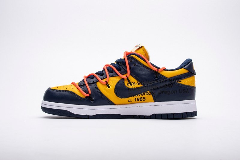 Nike SB Dunk Low Off-White White Michigan