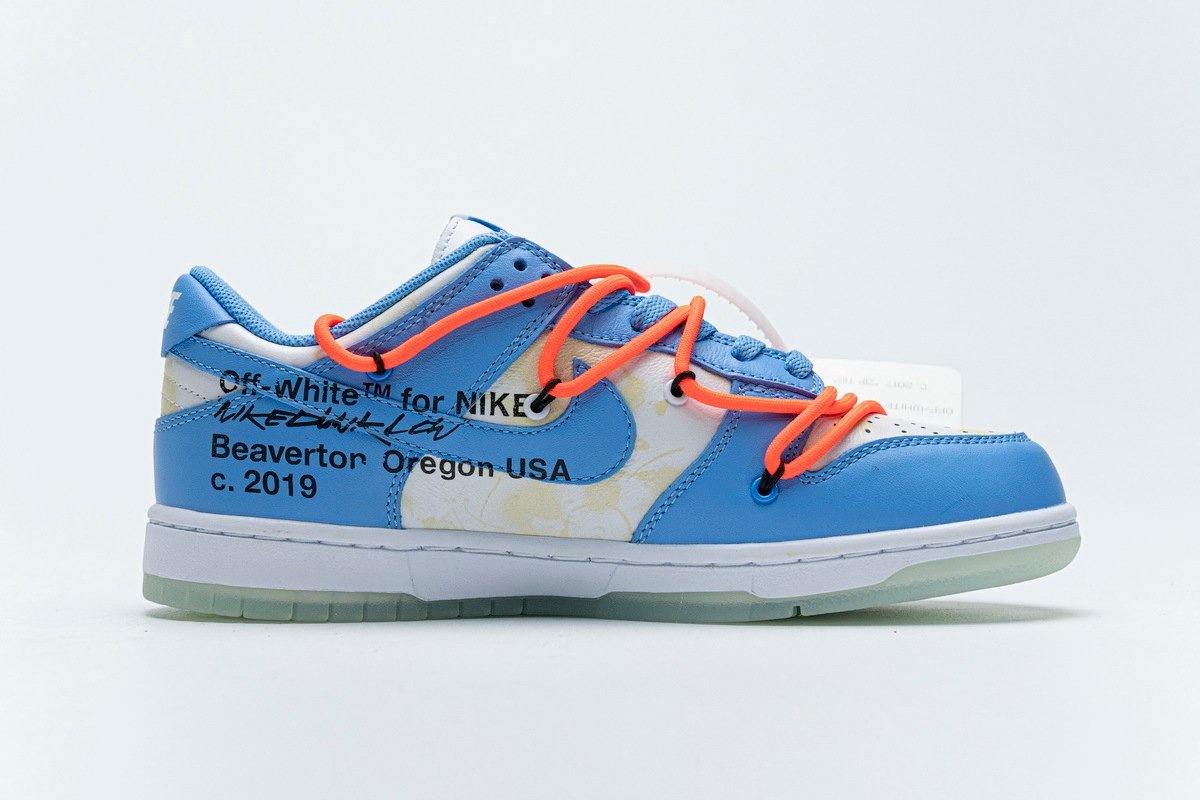 Nike SB Dunk Low UNC x OFF White x Futura - Image 2
