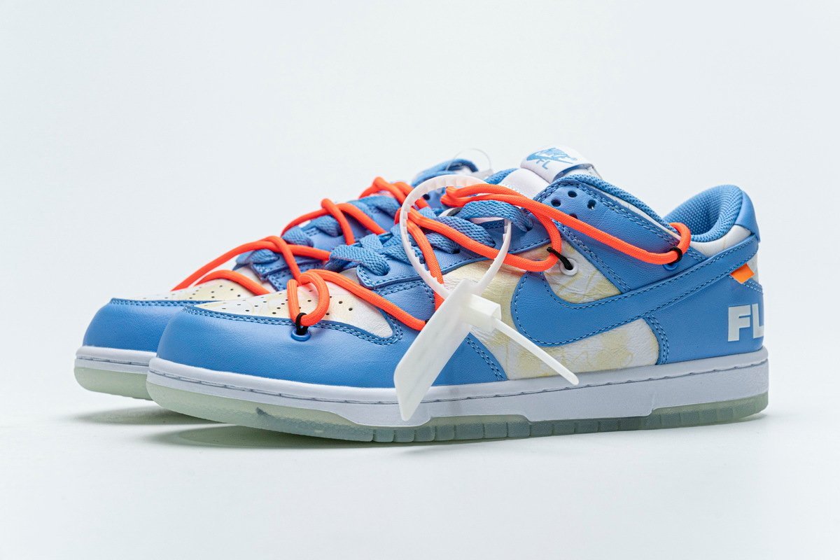 Nike SB Dunk Low UNC x OFF White x Futura - Image 3