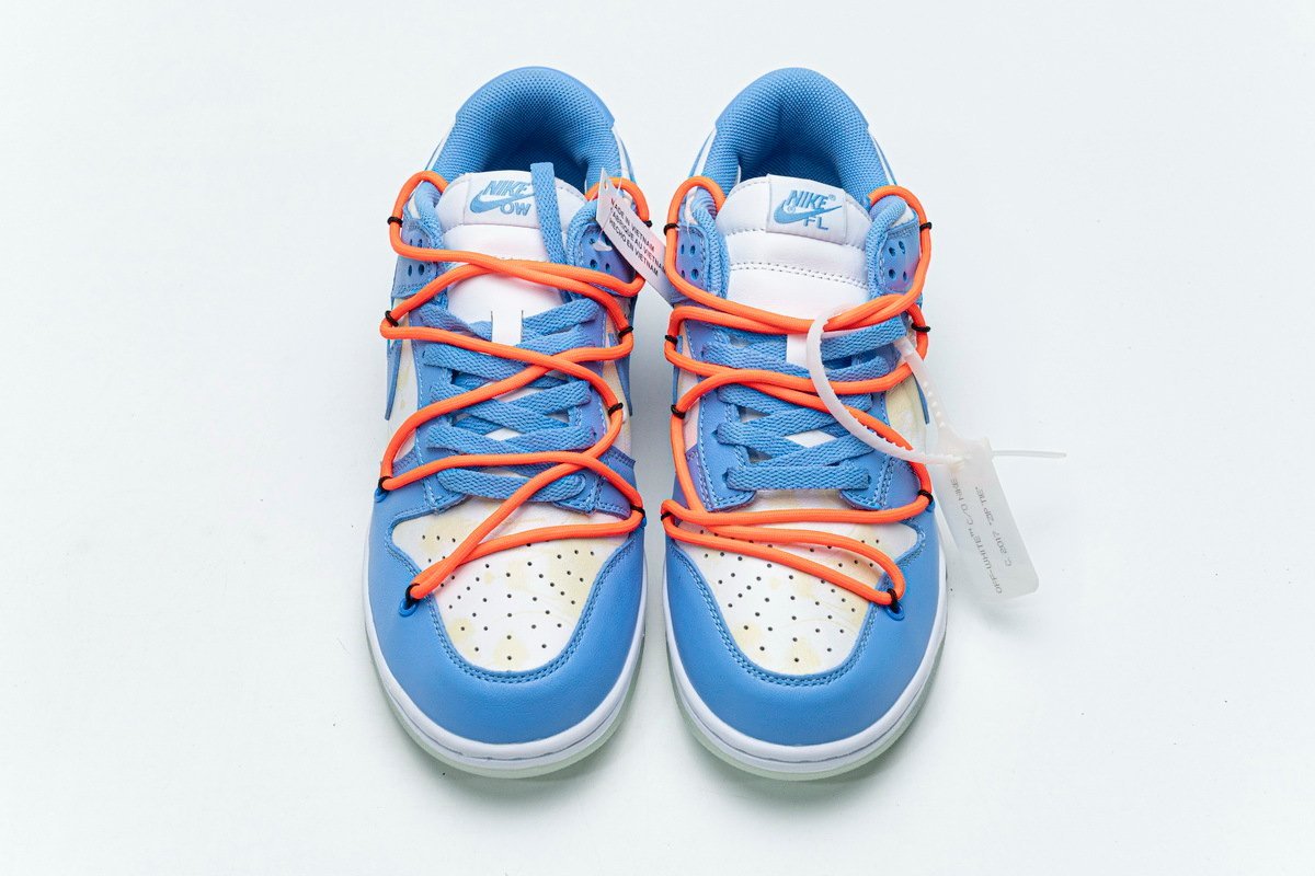 Nike SB Dunk Low UNC x OFF White x Futura - Image 5