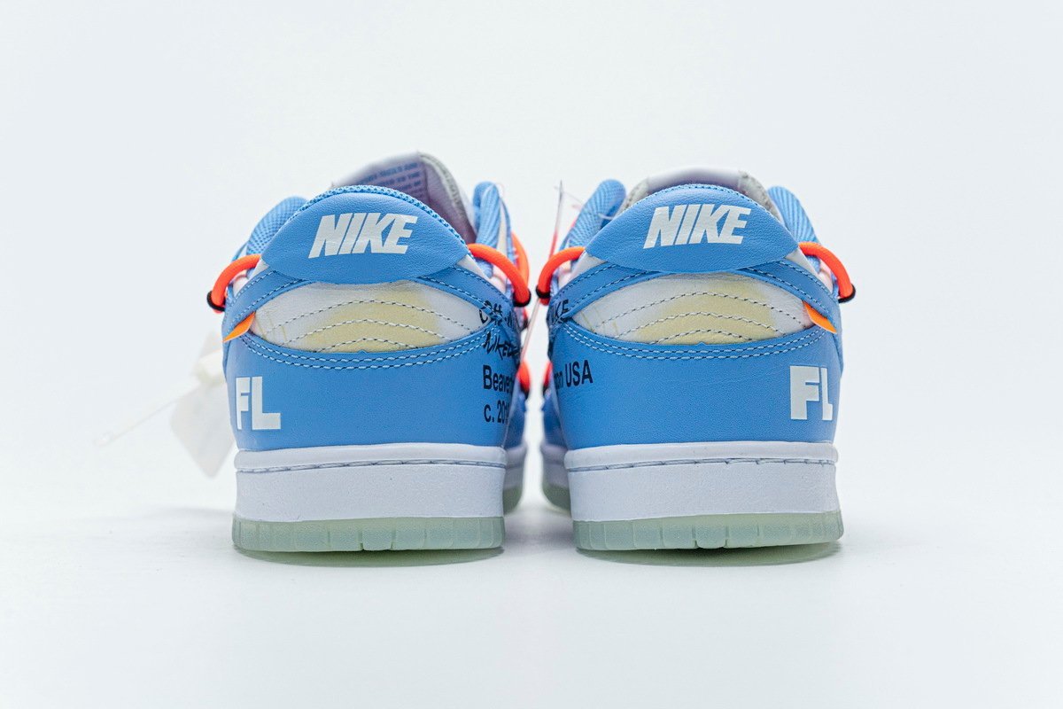Nike SB Dunk Low UNC x OFF White x Futura - Image 6