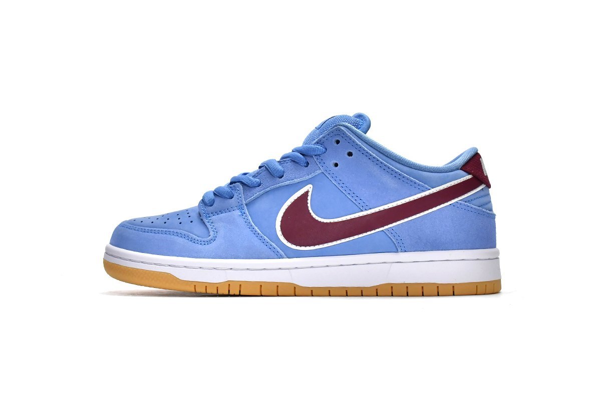 Nike SB Dunk Low Valour Blue Team Maroon