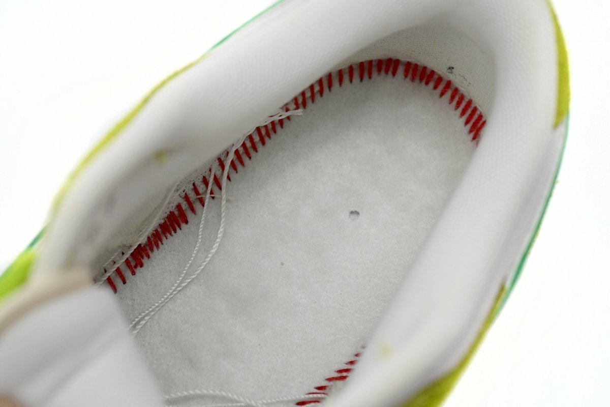 Nk SB Dunk Low ?85? Gray Green Apple Double Hook - Image 7