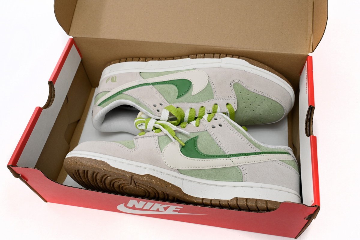 Nk SB Dunk Low ?85? Gray White Green - Image 12
