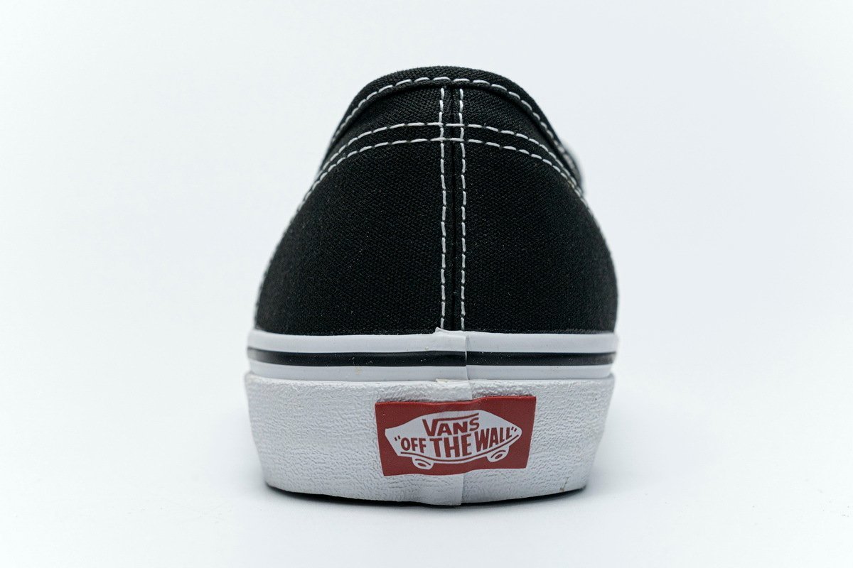 Vans Authentic Black White - Image 12