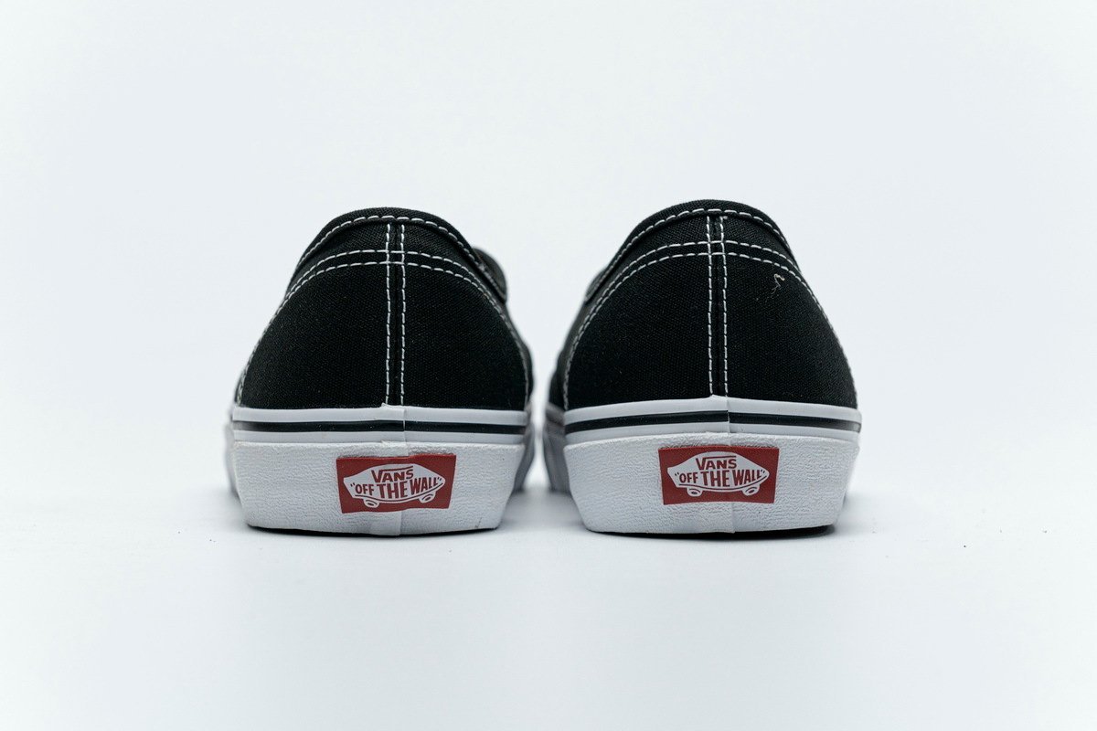 Vans Authentic Black White - Image 13